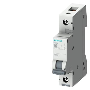 SIEMENS 5SL1 1P – Minidisjuntor Monopolar Curva C | SENTRON
