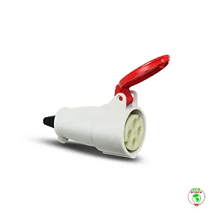 STECK N4056 – Acoplamento Vermelho 16A 3P+T 380/440V 6H IP44 | Newkon