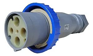 STECK SN4679 – Plugue Negativo Azul 125A 3P+T 200/250V 9H IP67 | Brasikon