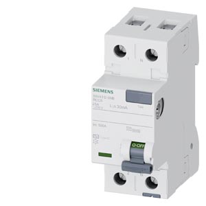 SIEMENS 5SV4 DISJ DR 2P 25A 30MA TIPO AC 230V