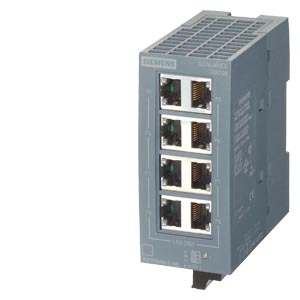 SIEMENS 6GK50 MOD SCALANCE XB008 8P SWITCH 10/100
