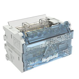 LEGRAND BLOCO DISTR 2P 100A 4M 04880