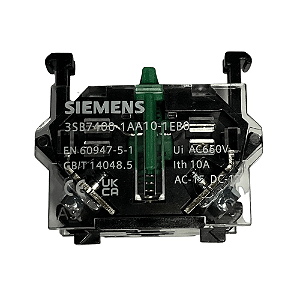 SIEMENS BLOCO CONTATO 2NA P/BOTAO 3SB7