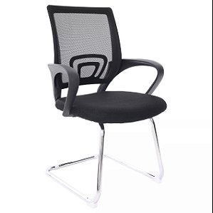 Cadeira de Escritório Flexy Uni Base Fixa Cromada