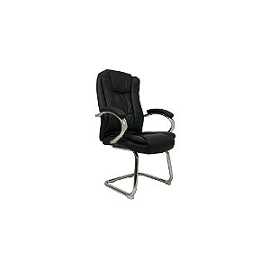 Cadeira de Escritorio Comfy Virtuous Preta, Base Fixa