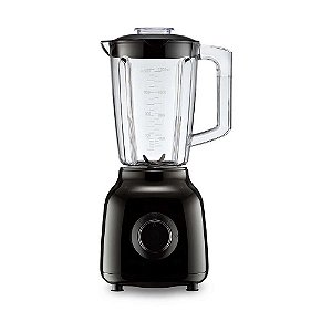 Liquidificador Turbo Mix 650W Elgin 1,6 Litros 2 velocidades mais pulsar Preto 110V