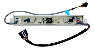 Placa Display Receptora 17222500000235 Ar Condicionado Cassete 24000 - 48000 BTUs Midea Carrier