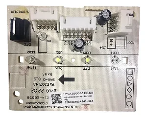 Placa Display Receptora 17122000A16868 Evaporadora 9000 - 22000 Btus Midea Carrier Comfee Tempstar Admiral Silvermaxi