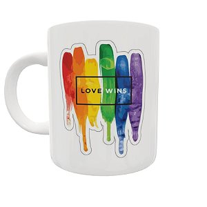 Caneca Lgbt Love Wins