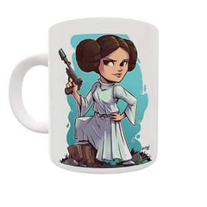 Caneca Coleção Star Wars - Princesa Leia