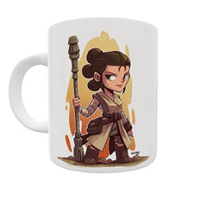 Caneca Coleção Star Wars - Rey