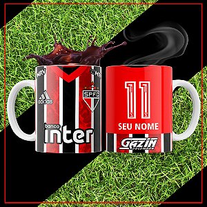 Caneca Times de Futebol -  São Paulo