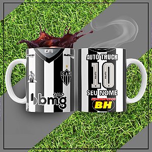 Caneca Times de Futebol - Atlético Mineiro