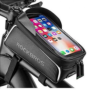 Bolsa de quadro Rockbros Celular 6 Pol. Bike Impermeável +10% desc em 12x com cupom BEMVINDO10 + 5%desc a vista