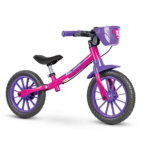 BICICLETA ARO 12 BALANCE BIKE NATHOR a vista R$ 188,00