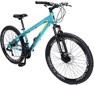 Bicicleta Viking Freeride 21v Kit Shimano Freio À Disco