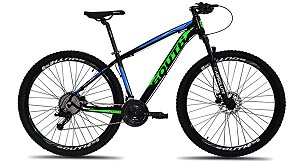 Bicicleta South Legend 24v cubo cassete freio hidraulico e suspensao com trava no guidao