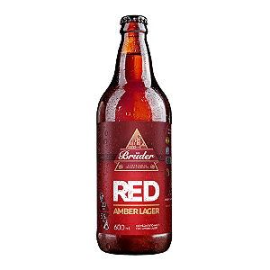 Cerveja Red Amber Lager 600ml - Cx  6 unidades