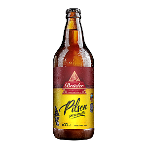 Cerveja Pilsen Puro Malte 600ml - Cx 6 unidades