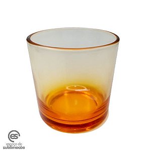 Copo Whisky 320ml Transparente Degradê