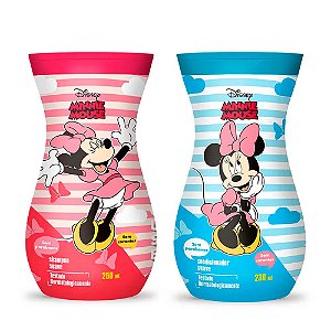 Kit Aroma Suave Minnie Mouse Shampoo 250ml + Condicionador 230ml Nutriex