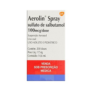 Aerolin Spray 100mcg - 200 Doses