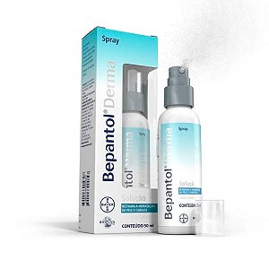 Bepantol Derma Solução Spray Hidratante para Cabelos e Pele 50ml