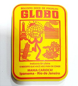 Imã biscoito Globo