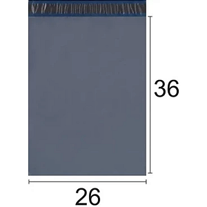 Envelope Plástico Segurança 26x36 250 Unidades Lacre Sedex Correios