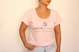 CAMISETA ROSA BEBÊ