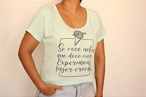 CAMISETA VERDE ÁGUA