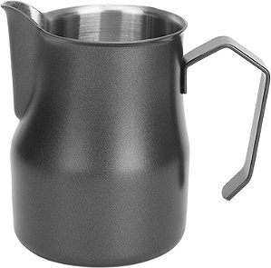 PITCHER PRETA PARA USO VAPORIZAÇÃO DE LEITE 450ML
