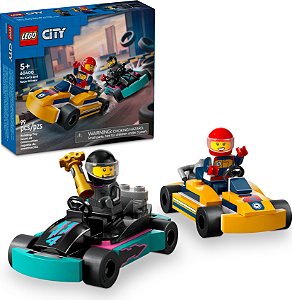 Lego 60400 - Karts E Pilotos De Corrida - Lego City