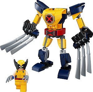 Lego 76202 - Armadura Robo do Wolverine - Lego Marvel *CAIXA AMASSADA