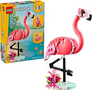 Lego 31170 - Animal Selvagem Flamingo Rosa - Lego Creator