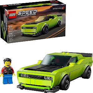 Lego 77237 - Carro Esportivo Dodge Challenger SRT Hellcat - Lego Speed Champions