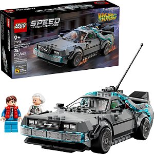 Lego 77256 - Máquina do Tempo de De Volta para o Futuro - Lego Speed Champions