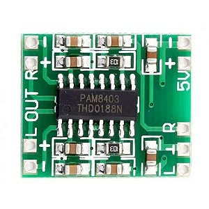 Amplificador Digital 2x3w 5v