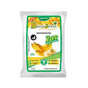 Pacote Bananada Natural Zero Adição de Açúcares