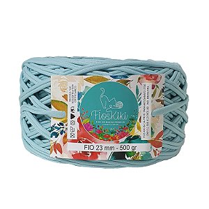 Fio de Malha Premium-Kiki-23mm-Azul Céu