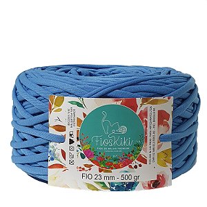Fio de Malha Premium-Kiki-23mm-Azul Lavanda