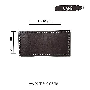Base para Bolsa Retangular Pequena com Pezinho