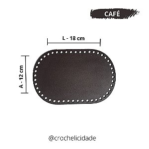 Base para Bolsa Oval Pequena sem Pezinho