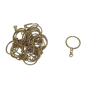 Argola Chaveiro com Corrente