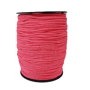 Fio de Poliéster 5mm HassTextil-166-Rosa Neon