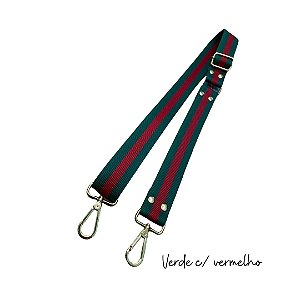 Alça de Poliéster com Regulador 3cm com Metal Altero