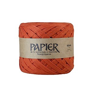 Fio Papier 100 mts - Cor Toranja - Fischer