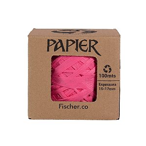 Fio Papier 100 mts - Cor Pink - Fischer