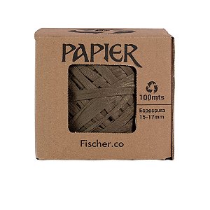 Fio Papier 100 mts - Cor Verde Sálvia - Fischer