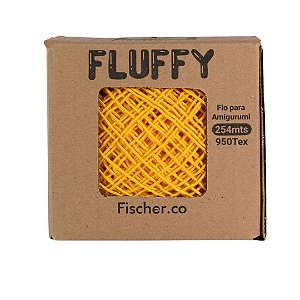 Fio  Fluffy 254mt - Cor Solar - Fischer
